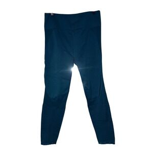 Fabletics Activewear Seamless Leggings Womens XL Teal Nylon Elastane